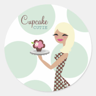 Adesivo cupcake 311-Candie Cutie_Turquoise