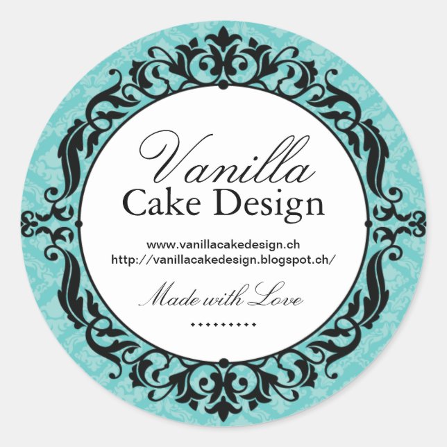Adesivo Cupcake Bakery Stickers (Frente)
