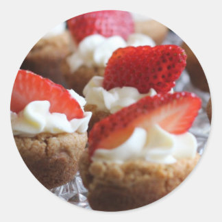 Adesivo Cupcake Classic Round Sticker
