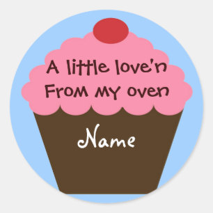 Adesivo Cupcake Love Sticker