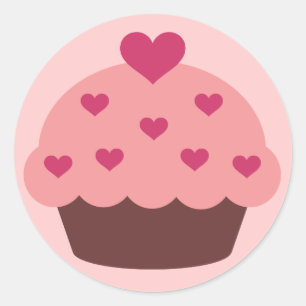 Adesivo Cupcake Love Stickers
