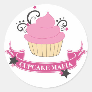 Adesivo Cupcake Mafia Sticker