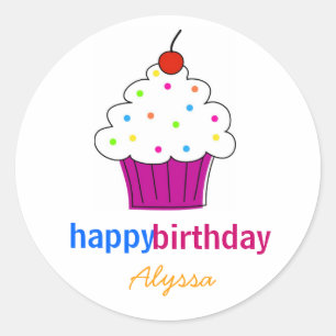 Adesivo Cupcake para cima