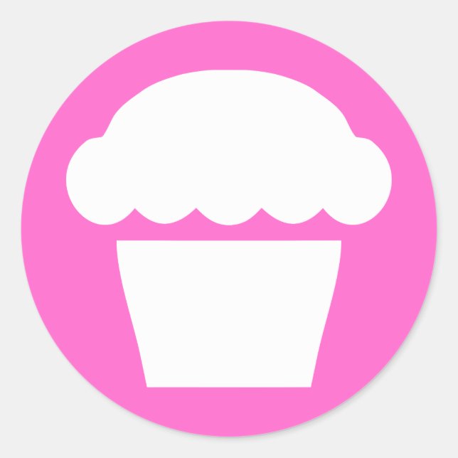 Adesivo cupcake simples (Frente)