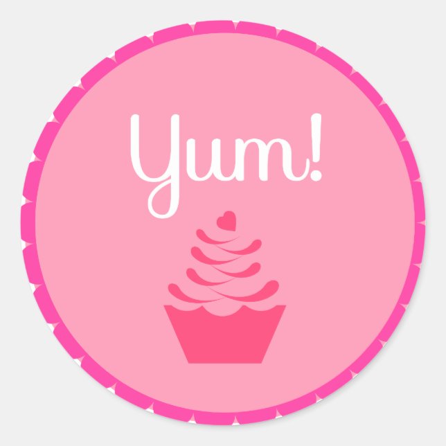 Adesivo Cupcake Topper/Sticker (Frente)