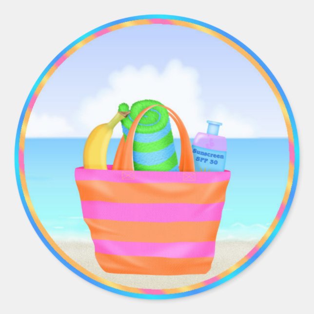 Adesivo Cupcake Tropical Hawiian Luau Topkers Stickers (Frente)