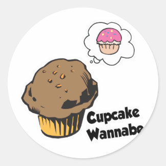 Adesivo Cupcake Wannabe Muffin