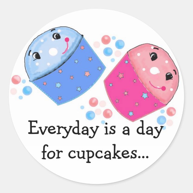 Adesivo Cupcakes (Frente)
