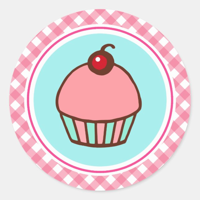 Adesivo Cupcakes (Frente)