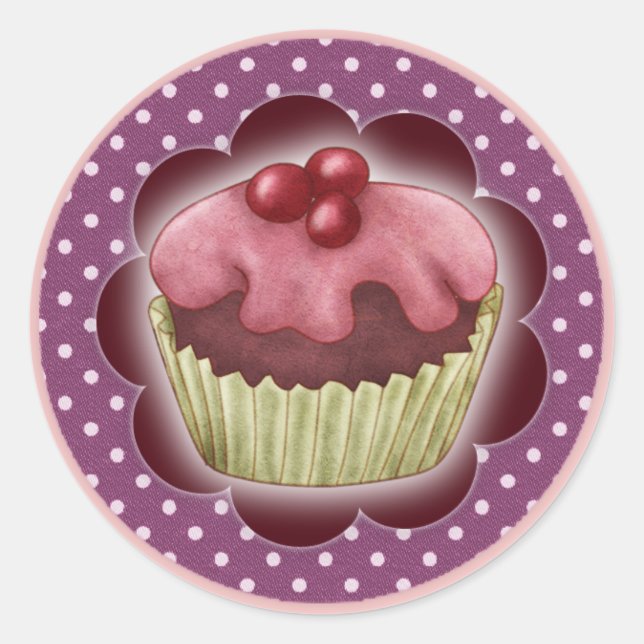 Adesivo Cupcakes (Frente)