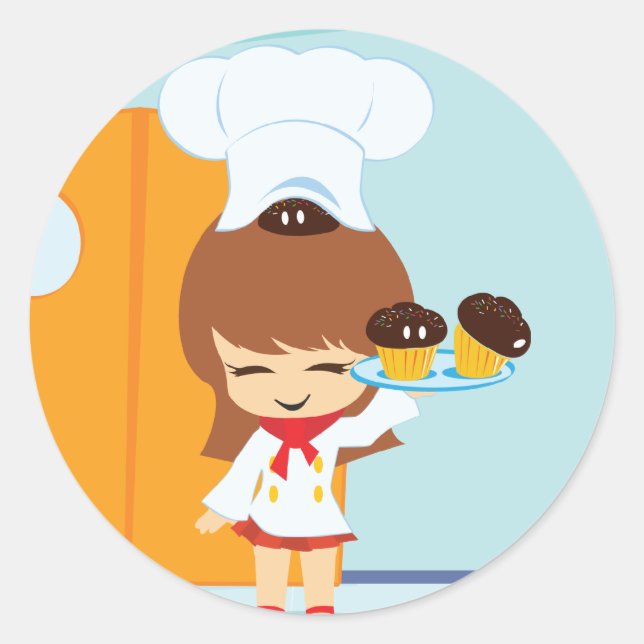 Adesivo Cupcakes (Frente)