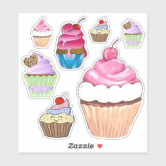 Adesivo Cupcakes
