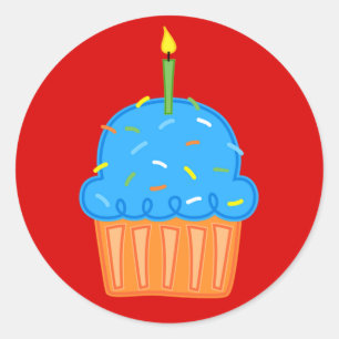 Adesivo Cupcakes de Meninos