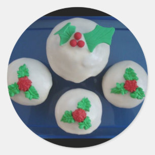 Adesivo Cupcakes de Natal