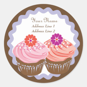 Adesivo Cupcakes dos namorados