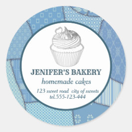 Adesivo Cupcakes e doces caseiros