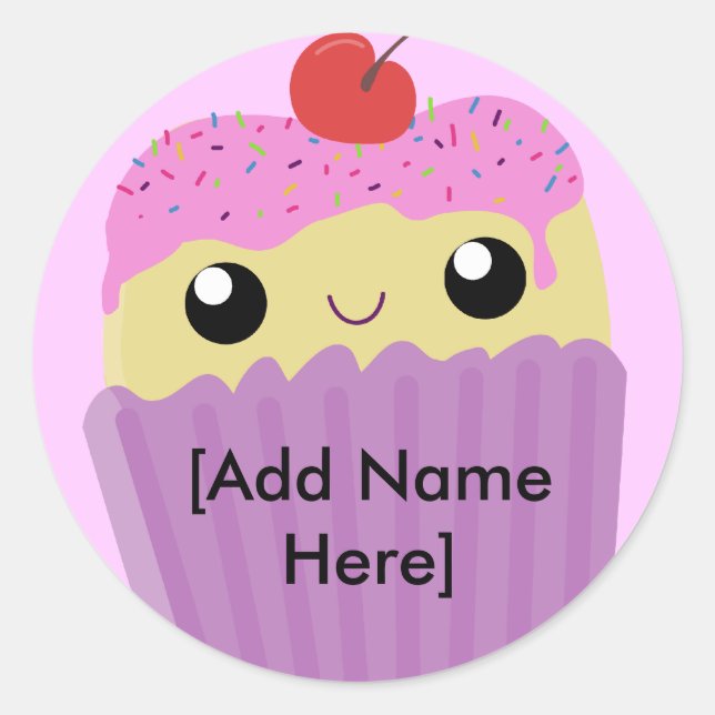 Adesivo Cupcakes Fart Sprinkles (Frente)