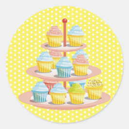 Adesivo Cupcakes Produtos de pastelaria Compro Comercial