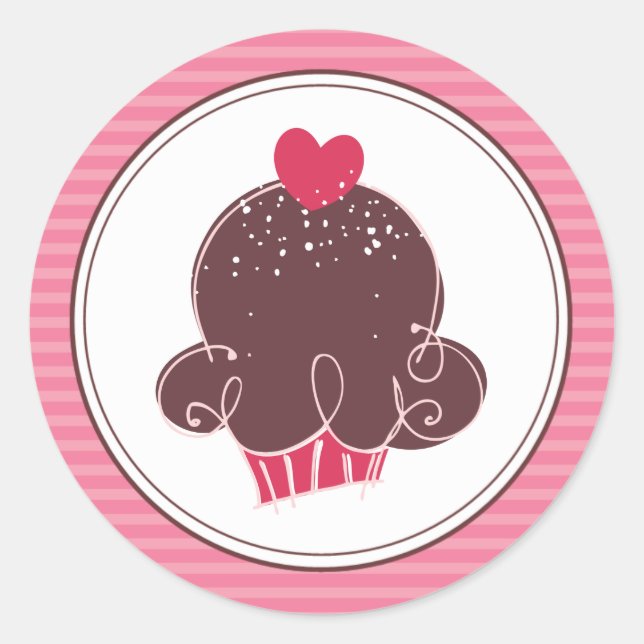 Adesivo Cupcakes super bonitos (Frente)