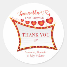 Adesivo Cupid Little Secret Valentine Baby Shower Welcome