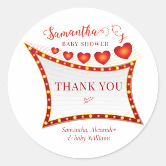 Adesivo Cupid Little Secret Valentine Baby Shower Welcome