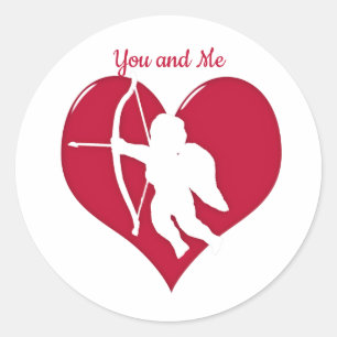 Adesivo Cupido Amor Dia dos Namorados