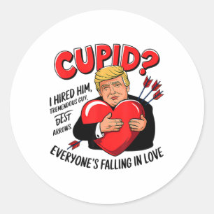 Adesivo Cupido, Contratei-O Um Tremendo Trapo De Melhores