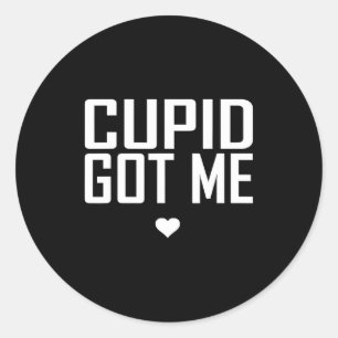 Adesivo Cupido Me Pegou Romance Fofo Querubim Presente do 
