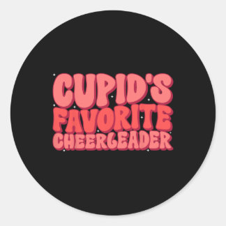 Adesivo Cupids Favorito Cheerleader Valentine Day Love Che
