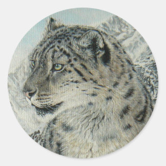 Adesivo Cúpula do Rei Neve Leopardo