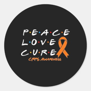 Adesivo Cura do Amor pela Paz do Crps