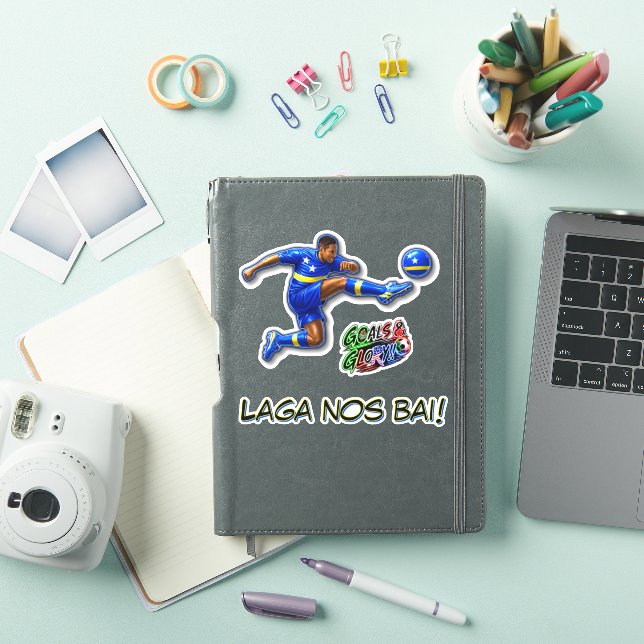 Adesivo Curaçao Vamos Lá (Capa para iPad)