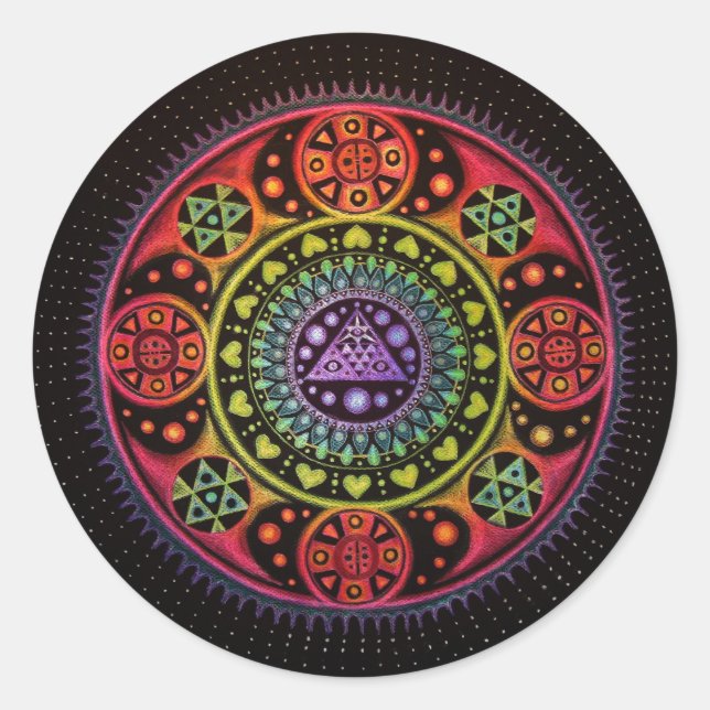 Adesivo Curando Mandala (Frente)