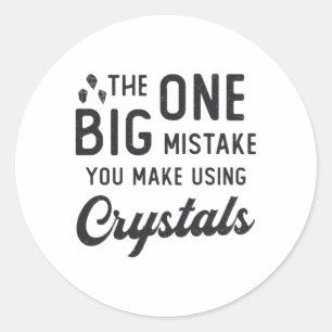 Adesivo Curar Cristal Que Você Faz Usando Presente Crista