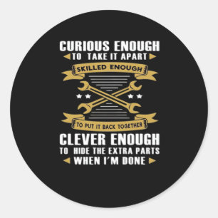 Adesivo Curioso O Suficiente Para Tirar A Habilidade - La 