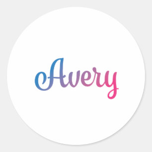 Adesivo Cursive à moda de Avery