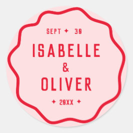 Adesivo Curva Retroativa Cinzenta Vermelha Cor-de-Rosa Bri