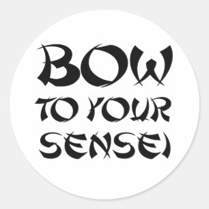 ADESIVO CURVE-SE AO SEU SENSEI 2