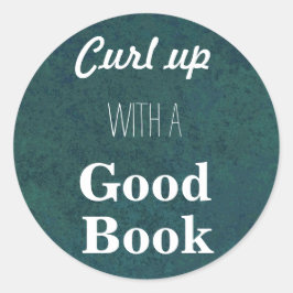 Adesivo Curve-se com um Bom Livro