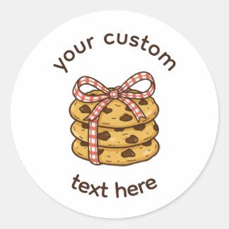 Adesivo Custom Bakery Label Sticker | Cottage Bow Bake