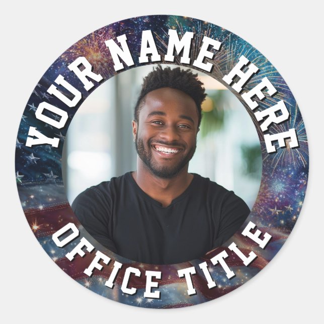 Adesivo Custom Campaign Photo (Frente)