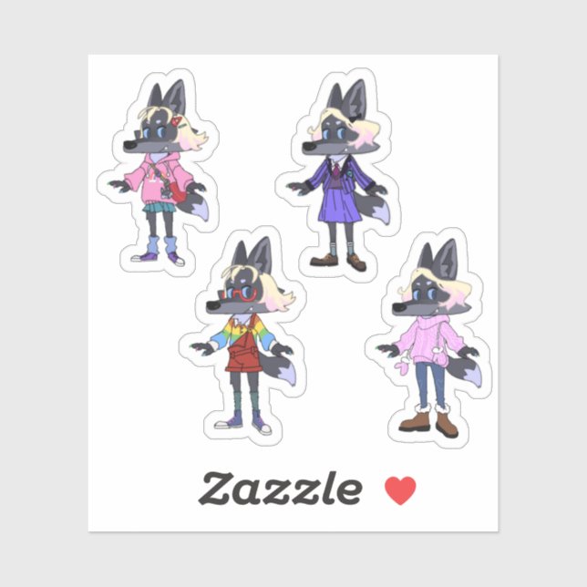 Adesivo Custom-Cut Vinyl Sticker (Folha)