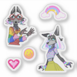 Adesivo Custom-Cut Vinyl Sticker