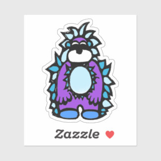 Adesivo Custom-Cut Vinyl Sticker - Yardley Yeti