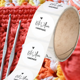 Adesivo Custom handmade by stickers for handmade item