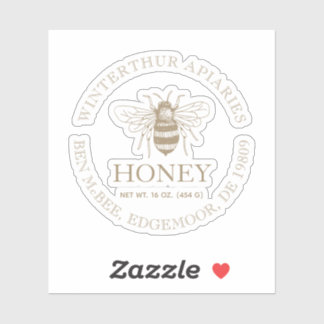 Adesivo Custom Honey Business Promotional