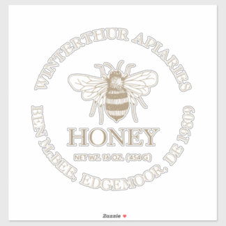 Adesivo Custom Honey Business Promotional