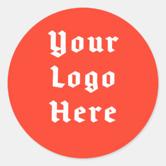 Adesivo Custom Logo Gothic Badge | Your Logo Here