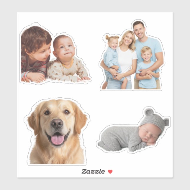 Adesivo Custom Photo Stickers – Personalized Picture (Folha)