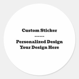 Adesivo Custom Sticker – Personalized Design